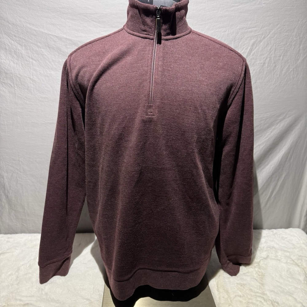 Tommy Bahama Reversible‎ 1/4 Zip Men Sweater Size Large
